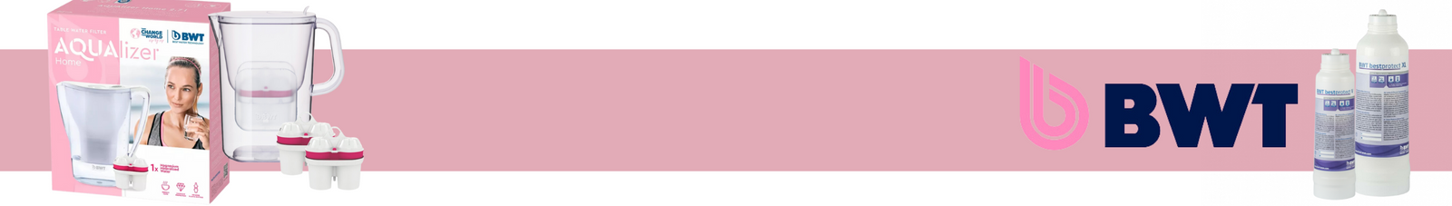 BWT kander, filter og anlæg